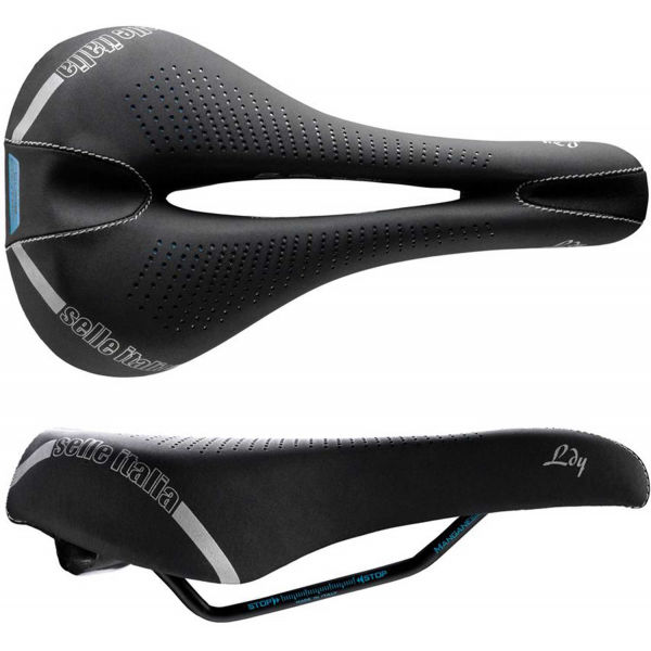 Selle Italia E-BIKE GEL FLOW W Dámské cyklo sedlo, černá, velikost