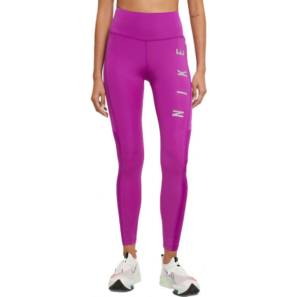 Nike RUN DIVISION EPIC FAST Dámské Běžecké Legíny, Růžová, Veľkosť XL