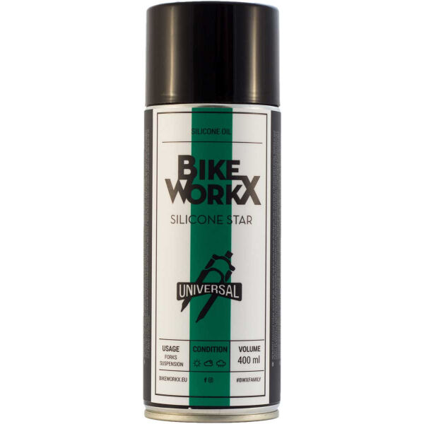 Bikeworkx SILICONE STAR 400 ML Silikonový Olej, Transparentní, Veľkosť UNI