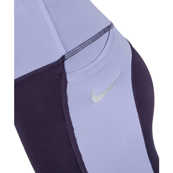 Nike DRI-FIT FAST Dámské Legíny, Fialová, Veľkosť S