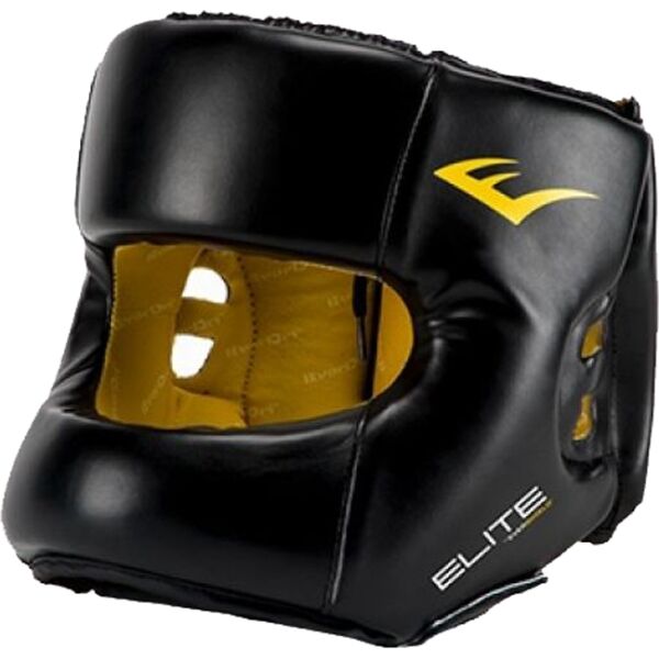 Everlast ELITE RTL HEADGEAR Boxerská přilba, černá, velikost