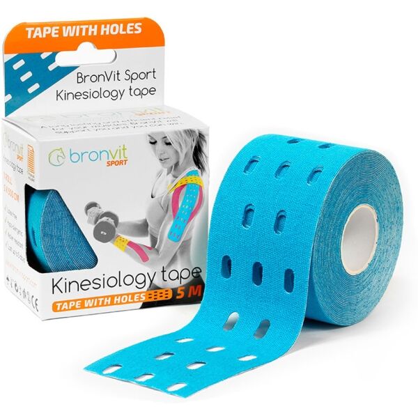 BronVit SPORT KINESIO TAPE Kinesio tejp, modrá, velikost