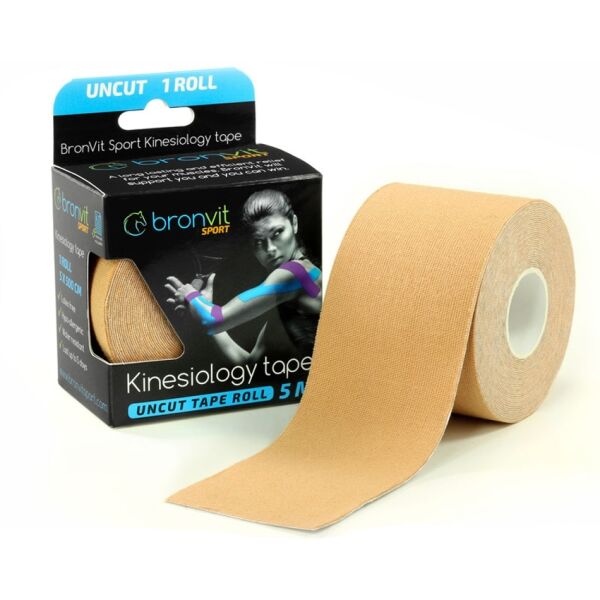 BronVit KINESIO TAPE CLASSIC Kinesiologický Tejp, Béžová, Veľkosť 500