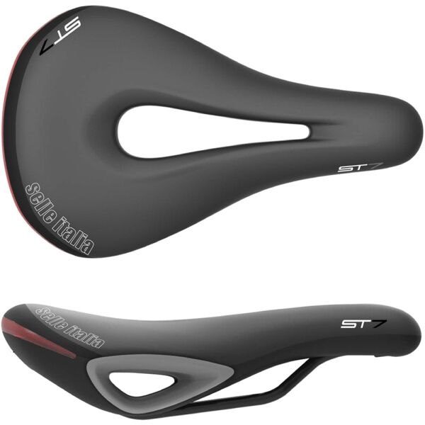 Selle Italia ST 7 Superflow L Cyklistické sedlo, černá, velikost