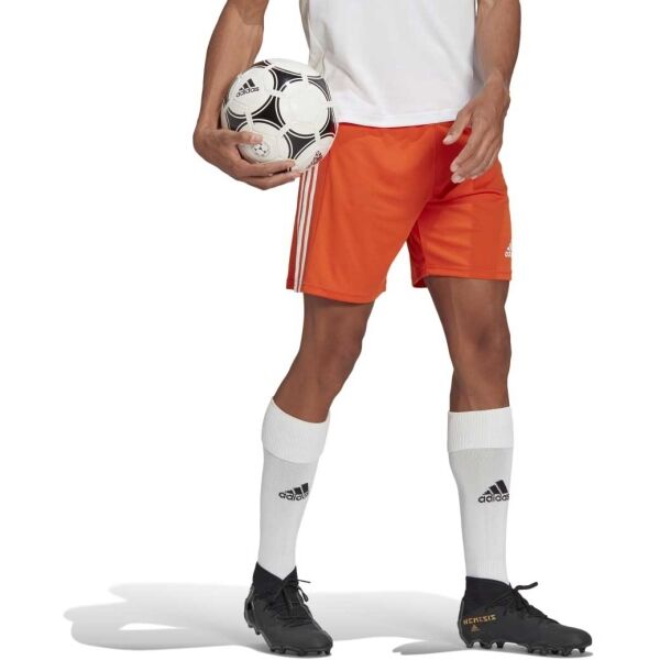 Adidas SQUADRA 21 SHORTS Pánské Fotbalové šortky, Oranžová, Veľkosť M
