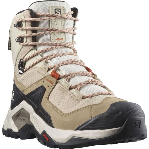 Salomon QUEST ELEMENT GTX W Dámská turistická obuv, béžová, velikost 40