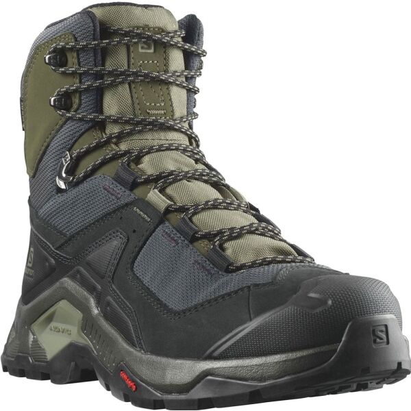 Salomon QUEST ELEMENT GTX Pánská turistická obuv, khaki, velikost 46