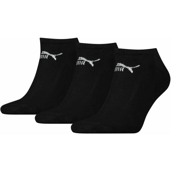 Puma SOCKS 3P Ponožky, černá, Veľkosť 39-42