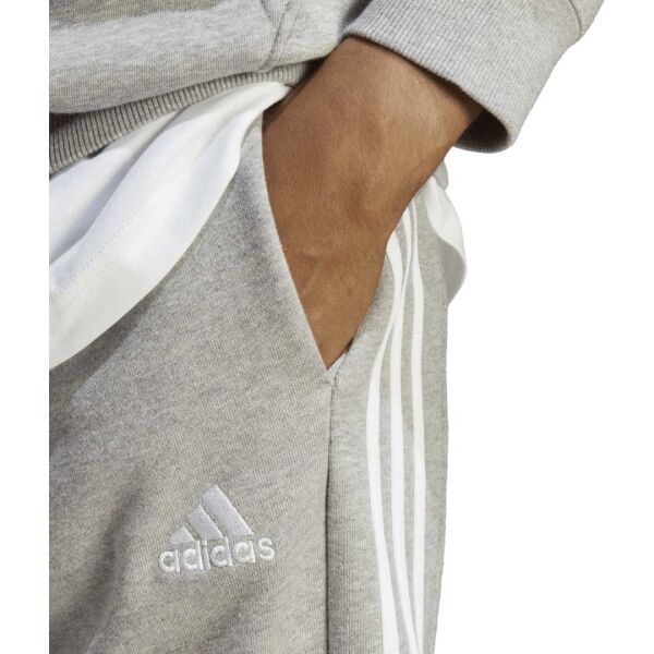 Adidas 3-STRIPES PANTS Pánské Teplákové Kalhoty, šedá, Veľkosť S