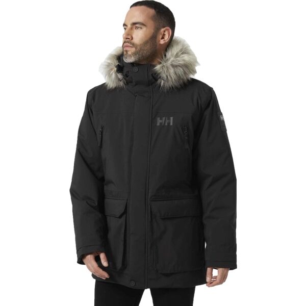 Helly Hansen REINE Pánská zimní parka, černá, velikost