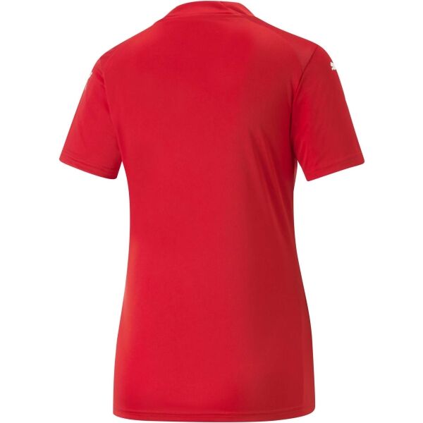 Puma TEAMGLORY JERSEY Dámské Fotbalové Triko, červená, Veľkosť XL