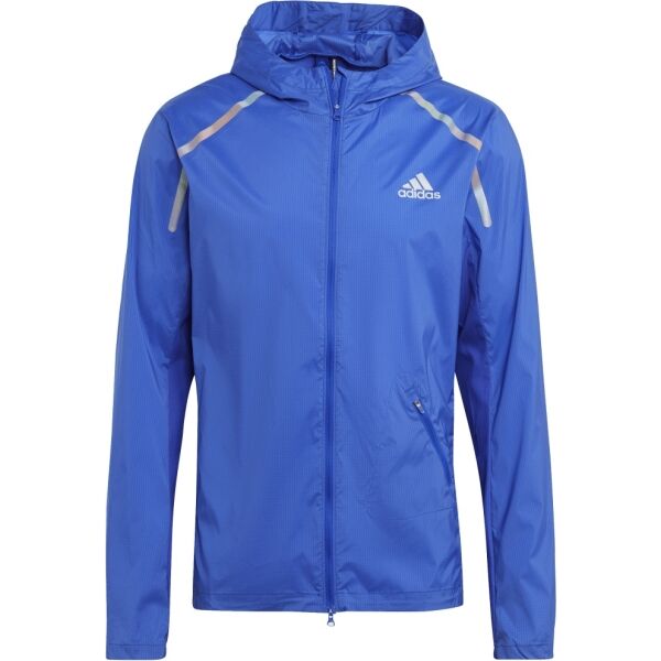 E-shop adidas MARATHON JACKET Pánská běžecká bunda, modrá, velikost