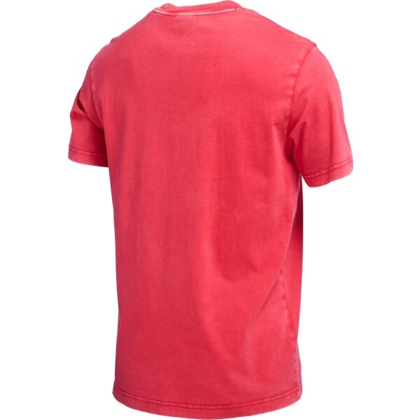 Champion OLD SCHOOL CREWNECK T-SHIRT Pánské Tričko, červená, Veľkosť M