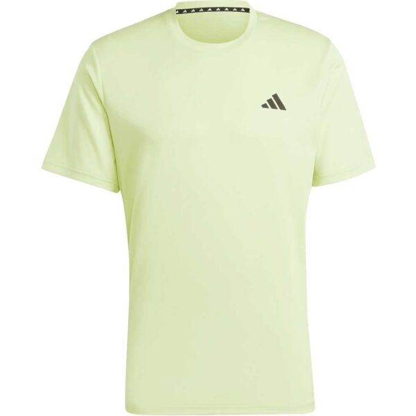 Adidas TRAIN ESSENTIALS TEE Pánské Sportovní Tričko, žlutá, Veľkosť M
