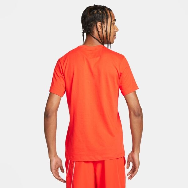 Nike DRI-FIT Pánské Tréninkové Tričko, Oranžová, Veľkosť L