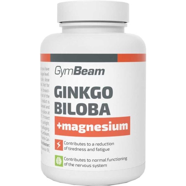 GymBeam GINKGO BILOBA + MAGNESIUM 90 CAPS Doplněk stravy, , velikost