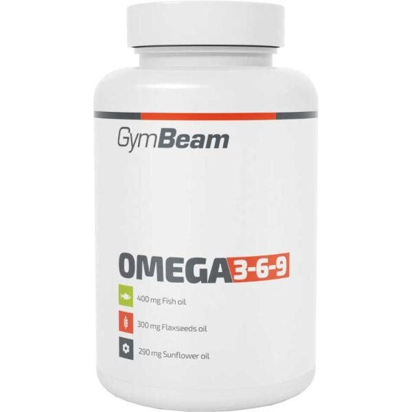 GymBeam OMEGA 3-6-9 60 CAPS Doplněk Stravy, , Veľkosť UNI