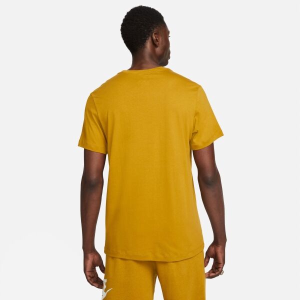 Nike SPORTSWEAR CLUB Pánské Tričko, žlutá, Veľkosť S