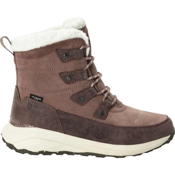 Jack Wolfskin DROMOVENTURE TEXAPORE HIGH W Dámská volnočasová obuv, růžová, velikost