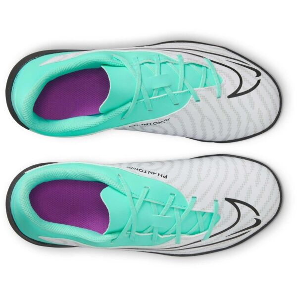 Nike PHANTOM GX CLUB Dětské Turfy, Bílá, Veľkosť 37.5