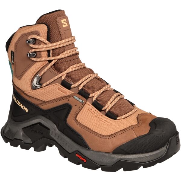 Salomon QUEST ELEMENT GTX W Dámská kožená turistická obuv, hnědá, velikost 40