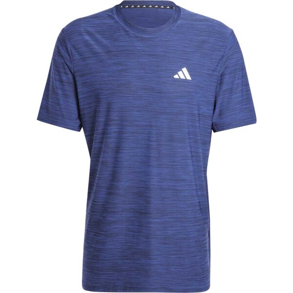 adidas TRAIN ESSENTIALS STRETCH TRAINING TEE Pánské sportovní triko, tmavě modrá, velikost