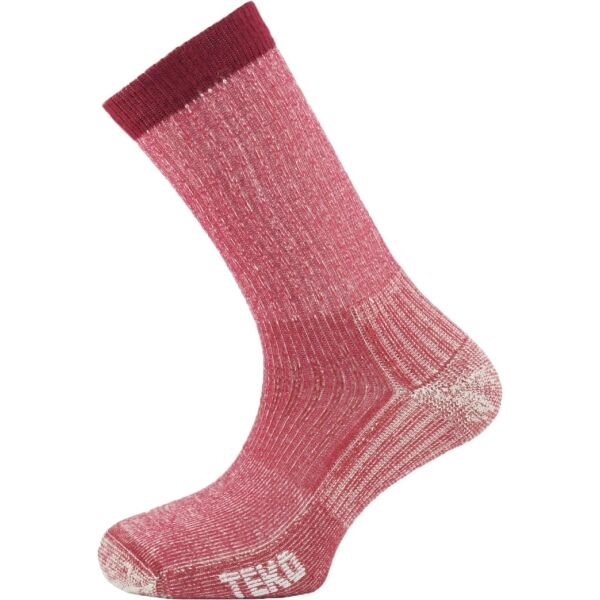 TEKO ECO HIKE 2.0 Outdoorové Ponožky, červená, Veľkosť M
