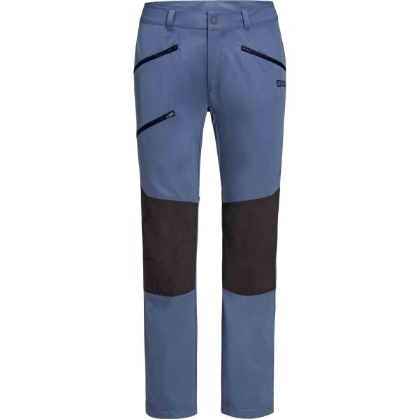 Jack Wolfskin HIKING ALPINE PANTS M Pánské outdoorové kalhoty, modrá, velikost