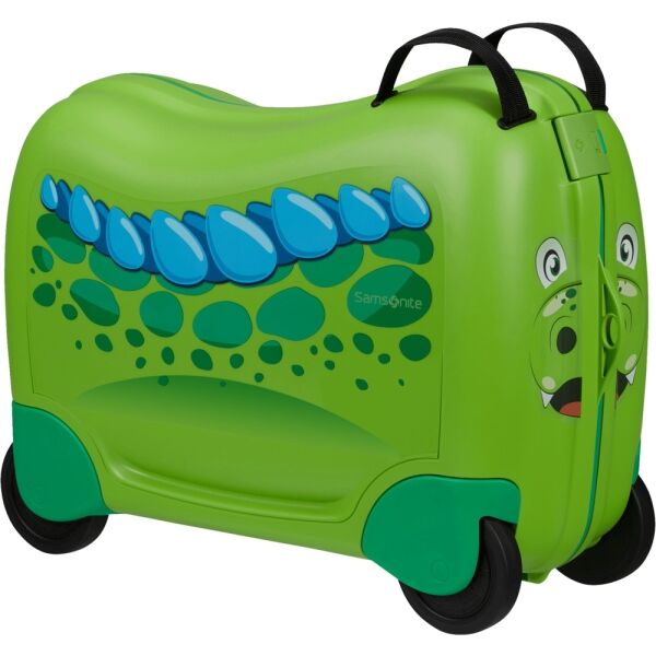 SAMSONITE DREAM2GO RIDE-ON Dětský cestovní kufr, zelená, velikost