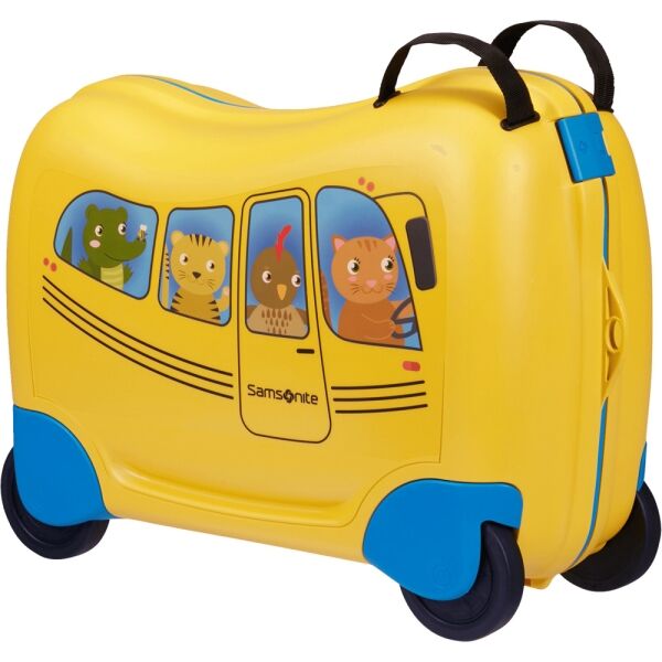 SAMSONITE DREAM2GO RIDE-ON Dětský cestovní kufr, žlutá, velikost