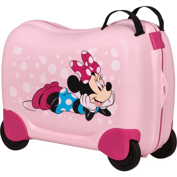 SAMSONITE DREAM2GO RIDE-ON DISNEY Dětský cestovní kufr, růžová, velikost