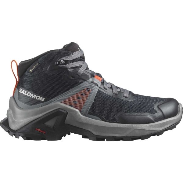 Salomon X RAISE MID GTX J Dětská obuv, černá, velikost