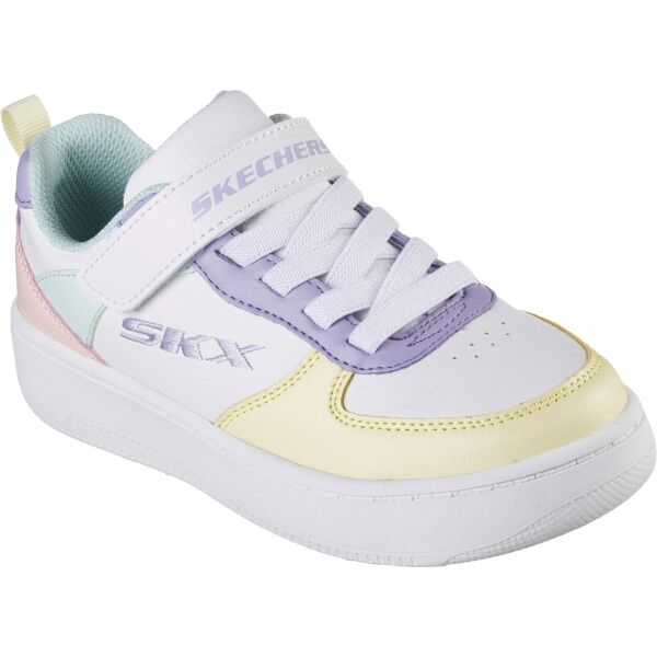 Skechers SPORT COURT 92 Dětské tenisky, bílá, velikost