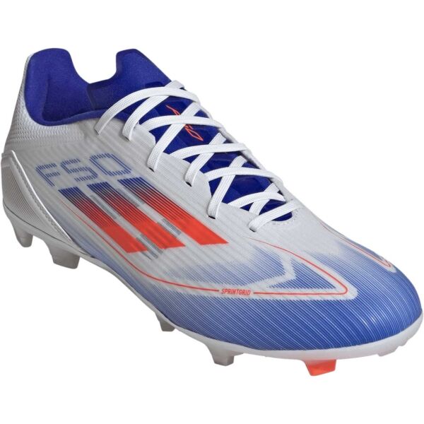 adidas F50 LEAGUE FG/MG Pánské kopačky, bílá, velikost 45 1/3