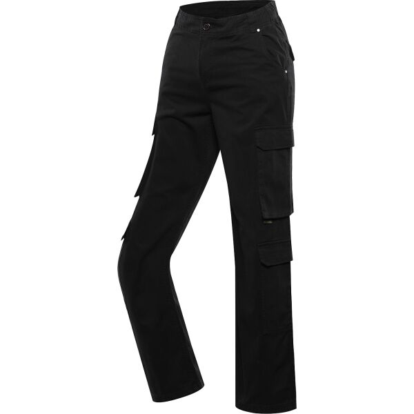 NAX SERDA Dámské kalhoty, černá, velikost