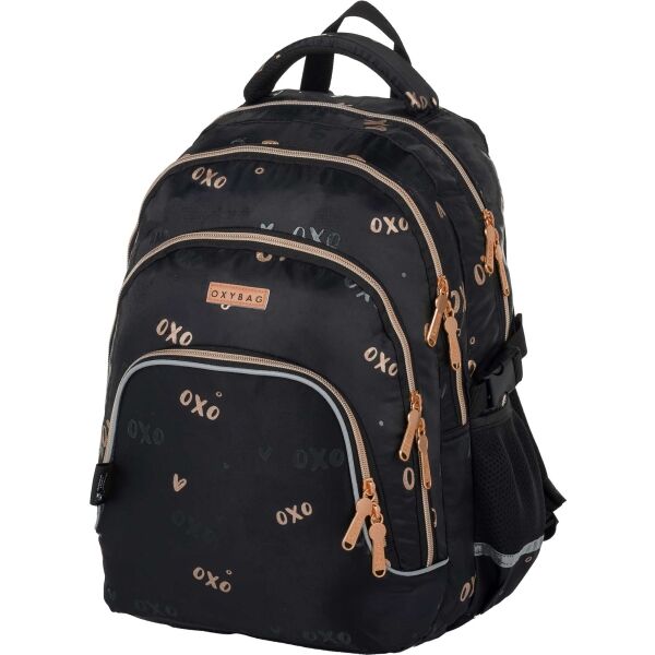 Oxybag SCOOLER Školní batoh, černá, velikost