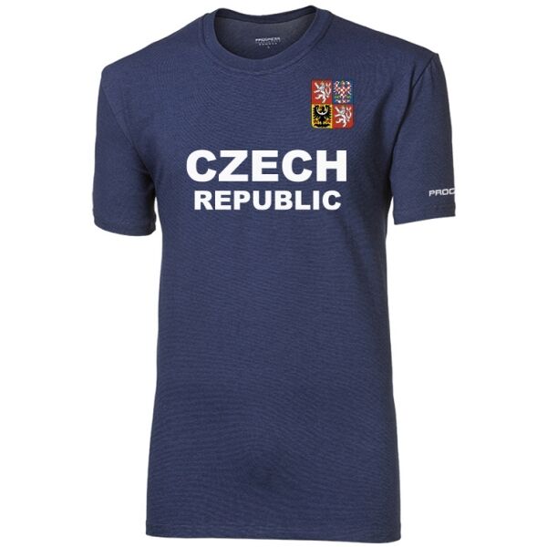 PROGRESS FC2 CZ Pánské triko pro fanoušky, modrá, velikost