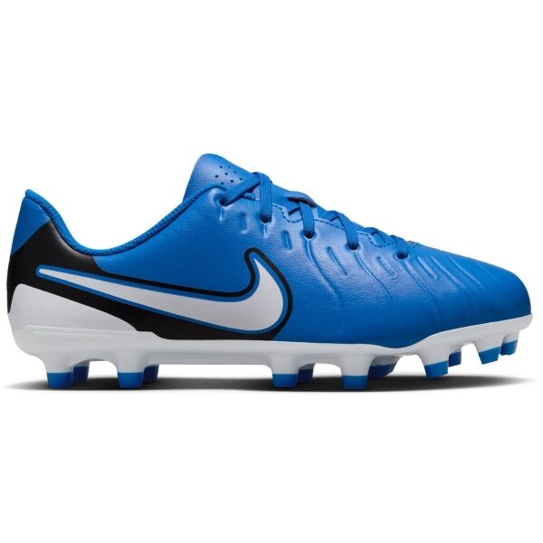 Nike TIEMPO LEGEND 10 CLUB Dětské kopačky, modrá, velikost 37.5