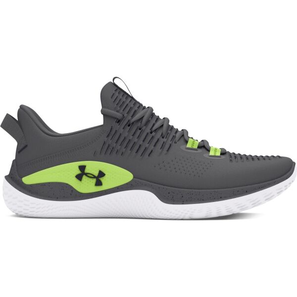 Under Armour FLOW DYNAMIC INTLKNT Pánská tréninková obuv, tmavě šedá, velikost 42.5