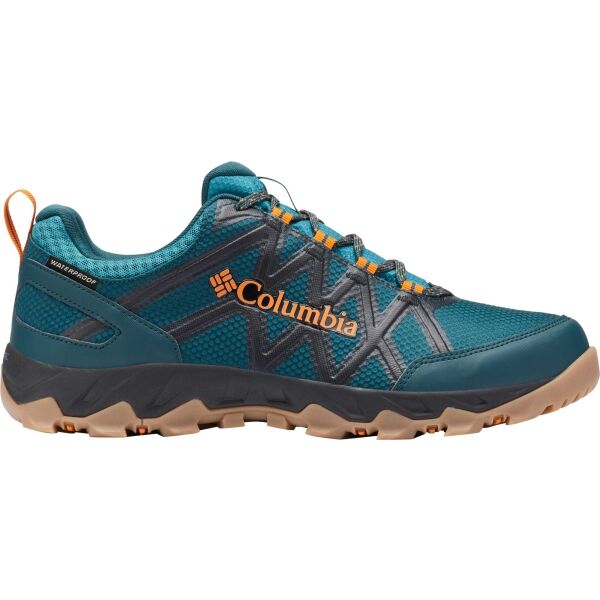 Columbia HIKEPEAK WP Pánská outdoorová obuv, tmavě zelená, velikost 44.5