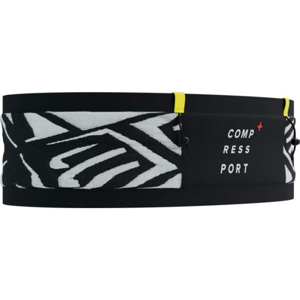 Compressport FREE BELT PRO Běžecký opasek, černá, velikost