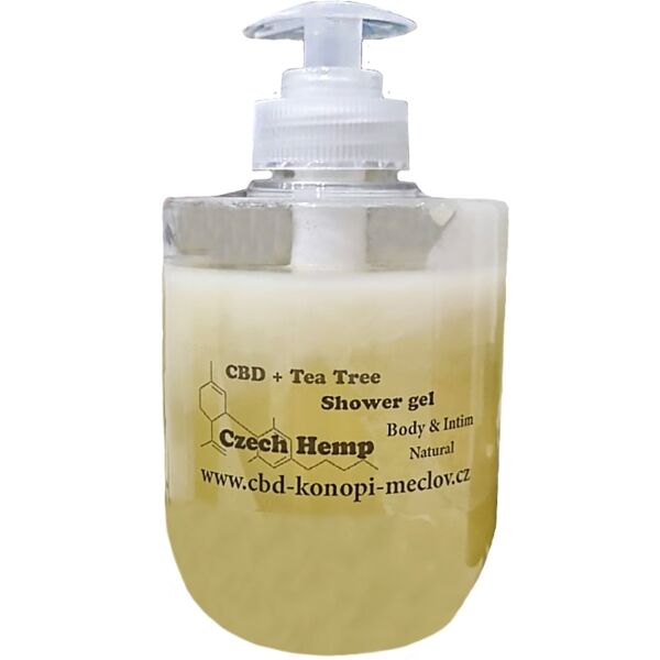 CBD konopí Meclov CBD TEA TREE INTIM GEL 300 ML CBD konopný gel, dummy, velikost