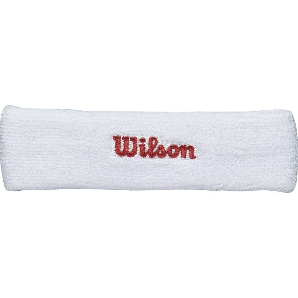 Wilson HEADBAND Čelenka, bílá, velikost