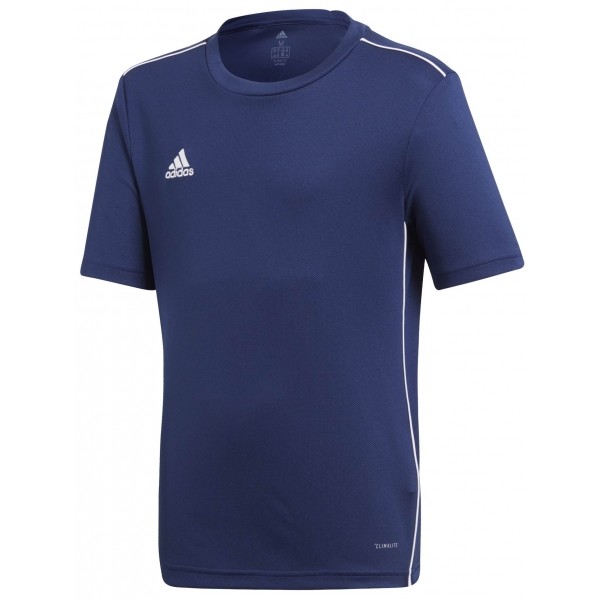 Adidas CORE 18 JERSEY Juniorský Fotbalový Dres, Tmavě Modrá, Veľkosť 140
