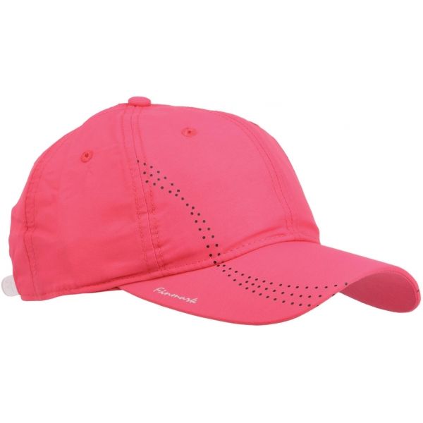 Finmark SUMMER CAP Letní baseballová čepice, růžová, velikost
